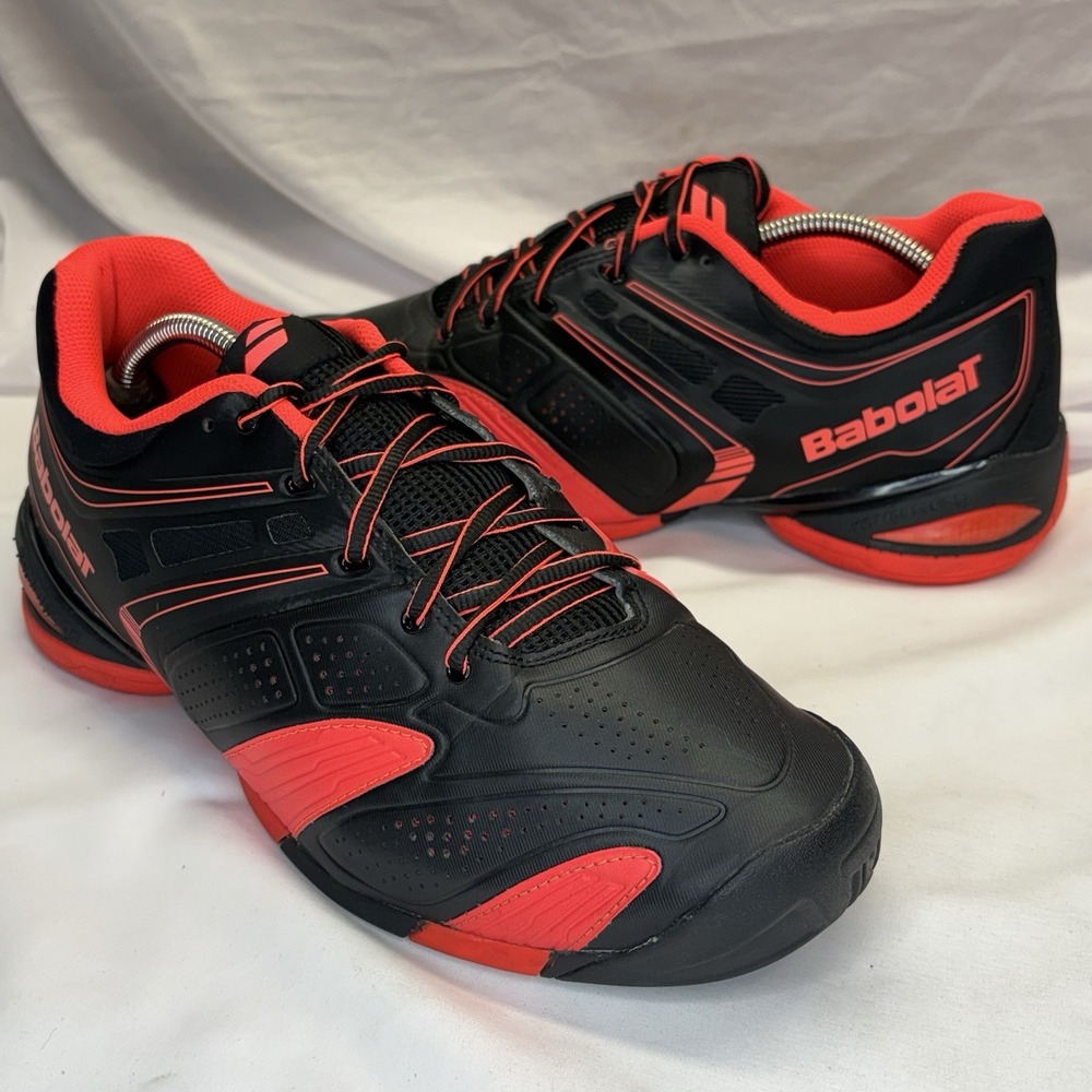 Babolat Jet Tere All Court Men's Tennis Shoes Sz US 11 M Orange Black